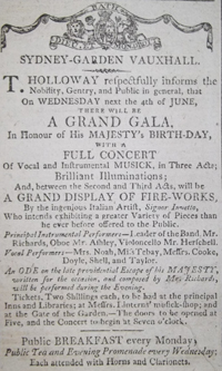 Gala at the Sydney Gardens